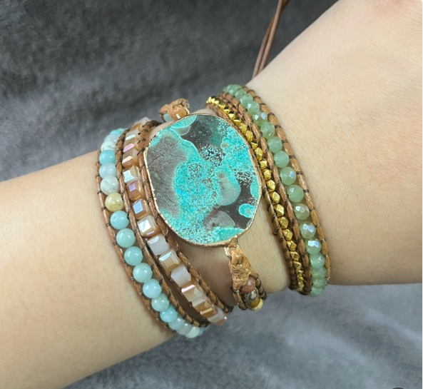 Retro Natural Ocean Stone